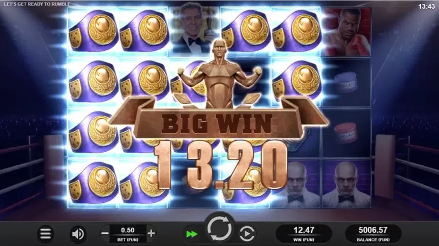 Let’s Get Ready To Rumble slot screenshot 2