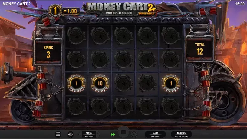 Money Cart 2 slot screenshot 2