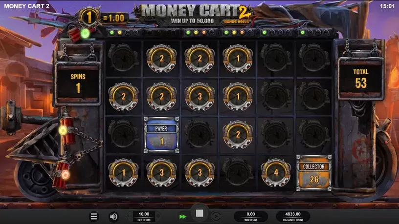 Money Cart 2 slot screenshot 4