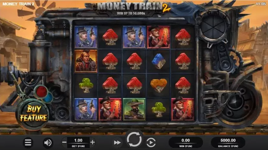 Money Train 2 slot screenshot 1
