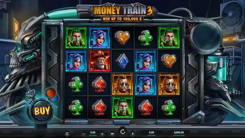 Money Train 3 slot screenshot 1
