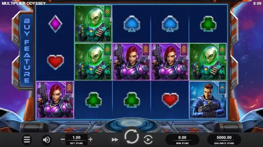 Multiplier Odyssey slot screenshot 1