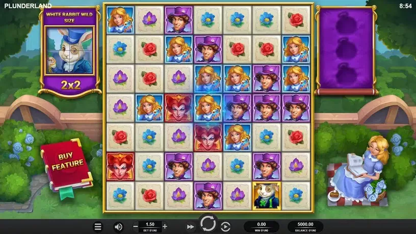 Plunderland slot screenshot 1