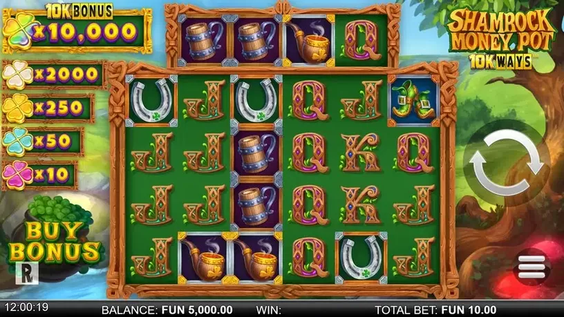 Shamrock Money Pot 10K ways slot screenshot 1