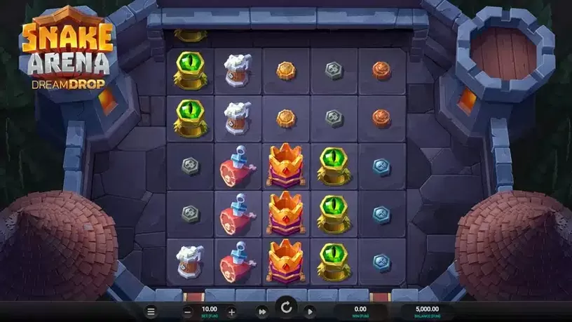 Snake Arena Dream Drop slot screenshot 1