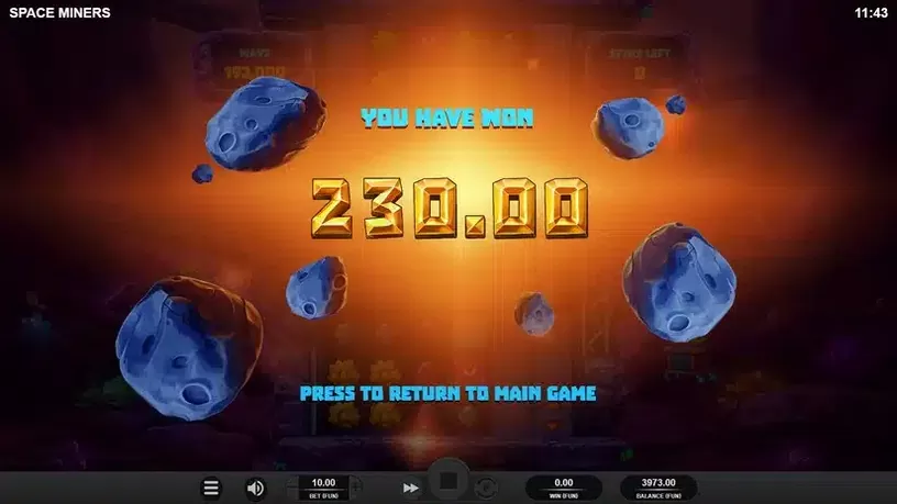 Space Miners slot screenshot 6