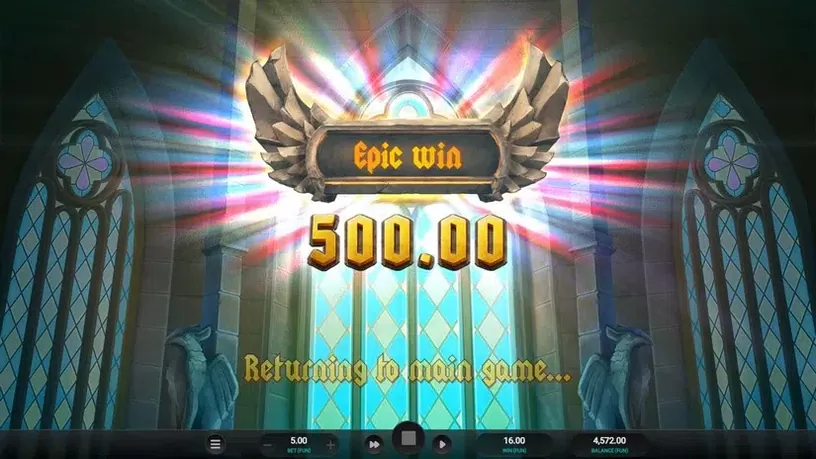 Templar Tumble slot screenshot 6
