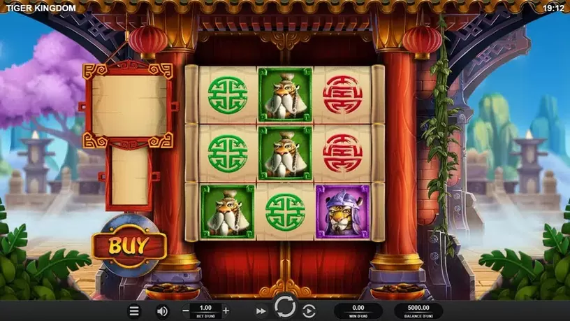 Tiger Kingdom Infinity Reels slot screenshot 1