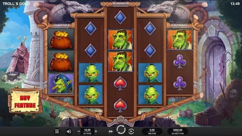 Troll’s Gold slot screenshot 1