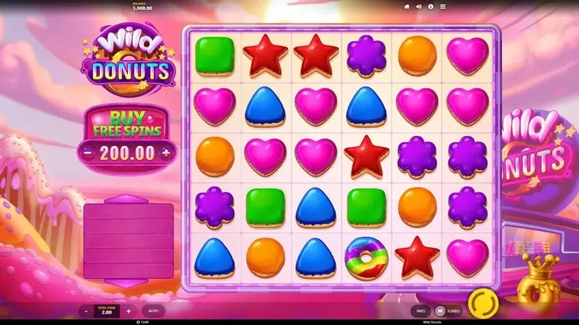 Wild Donuts slot screenshot 1