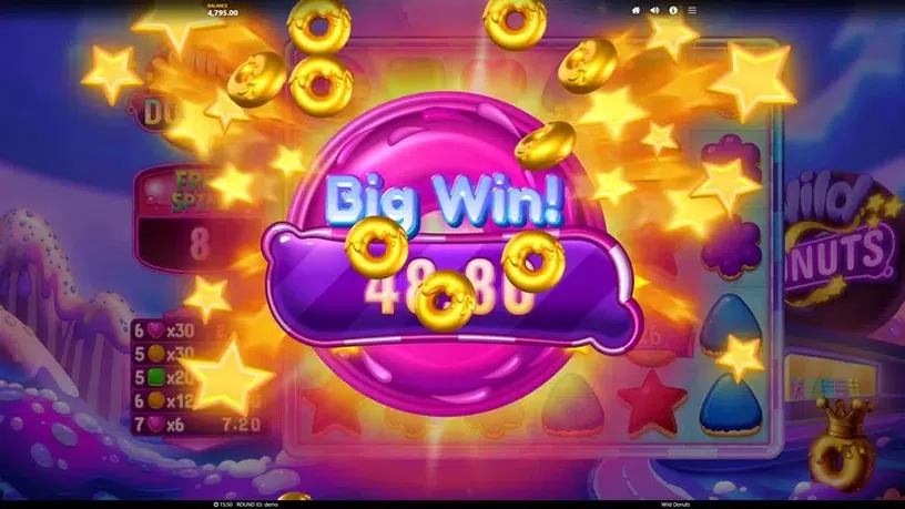 Wild Donuts slot screenshot 6