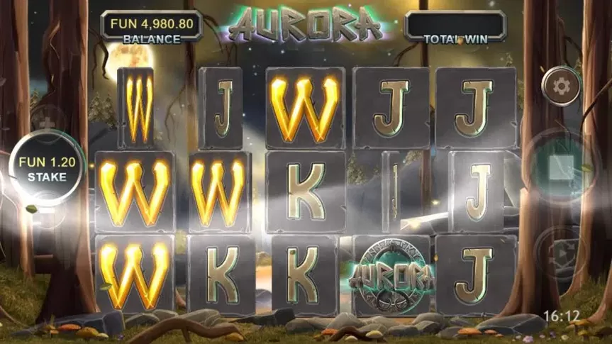 Aurora slot screenshot 2