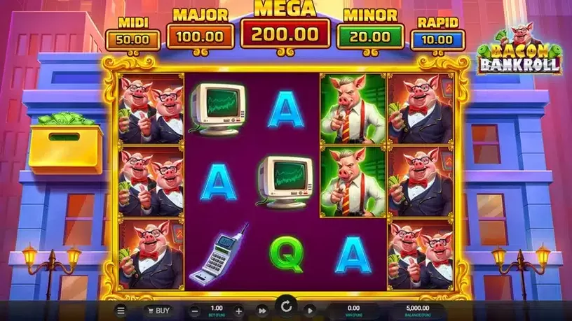 Bacon Bankroll slot screenshot 1
