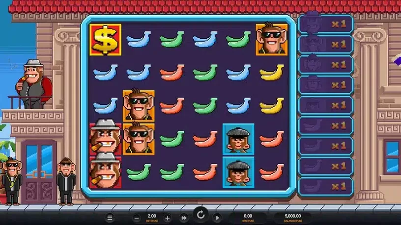Banana Town Dream Drop slot screenshot 1
