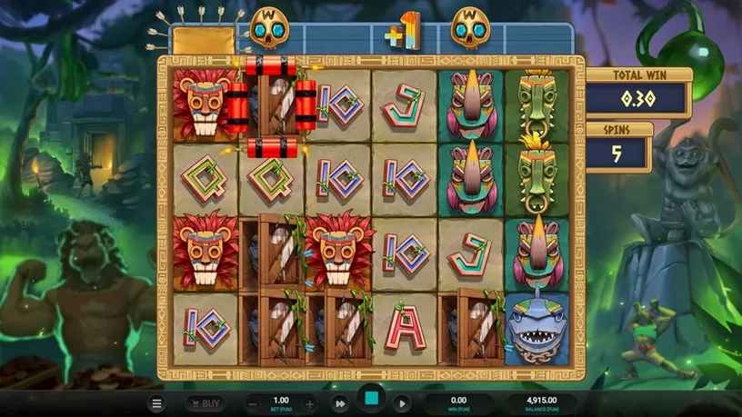 Beast Gains slot screenshot 5