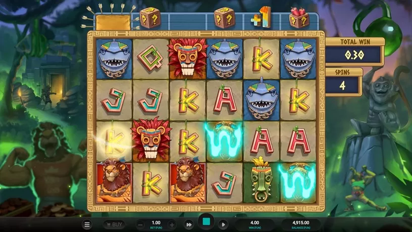 Beast Gains slot screenshot 4