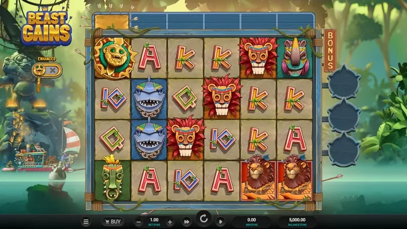 Beast Gains slot screenshot 1