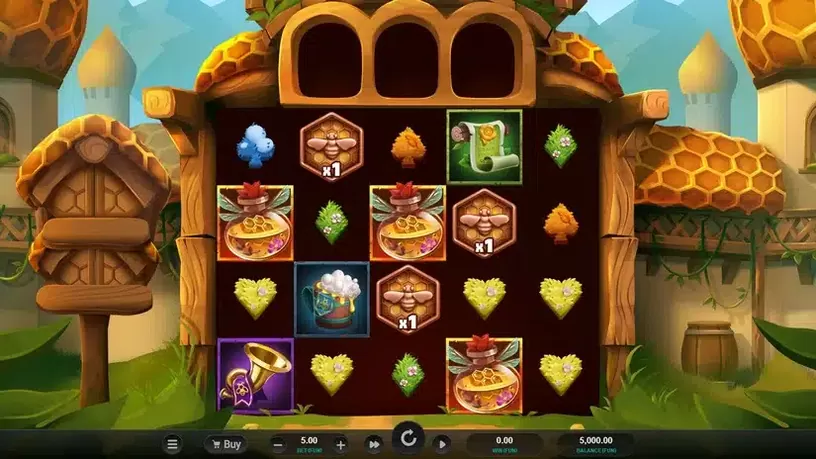 Beellionaires Dream Drop slot screenshot 1