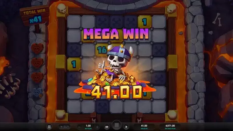 Bone Raiders slot screenshot 6