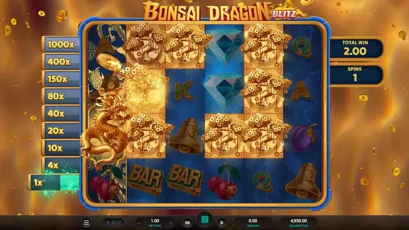 Bonsai Dragon Blitz Dream Drop slot screenshot 4