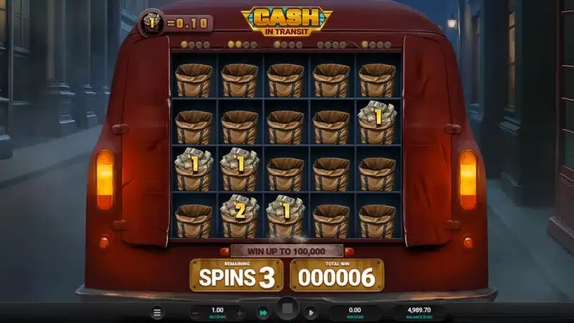 Cash in Transit slot screenshot 3