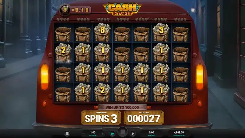 Cash in Transit slot screenshot 4