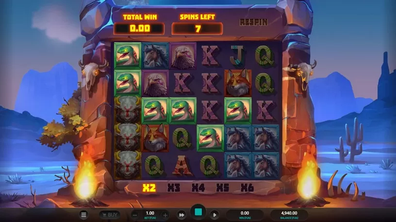 Celestial Buffalo slot screenshot 4