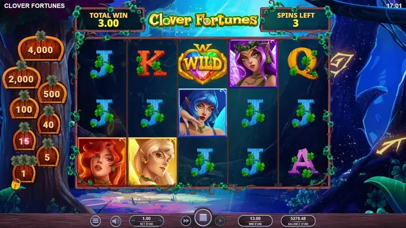 Clover Fortunes slot screenshot 6