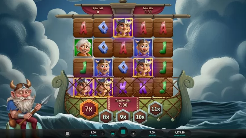 Cod of Thunder Dream Drop slot screenshot 4