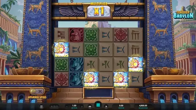 Conquer Babylon slot screenshot 1
