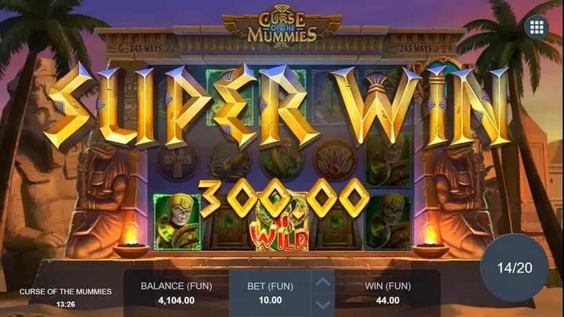 Curse of the Mummies slot screenshot 5