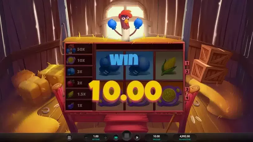 Feather Fury slot screenshot 4