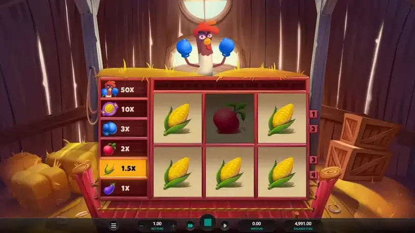 Feather Fury slot screenshot 2