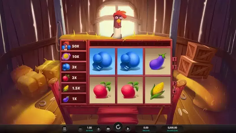 Feather Fury slot screenshot 1
