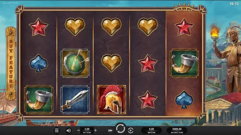 Helios Furya slot screenshot 1