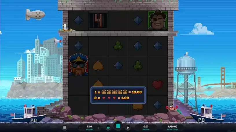 Hellcatraz 2 Dream Drop slot screenshot 2