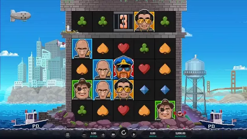 Hellcatraz 2 Dream Drop slot screenshot 1