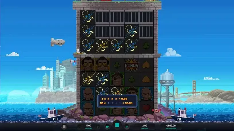 Hellcatraz 2 Dream Drop slot screenshot 4