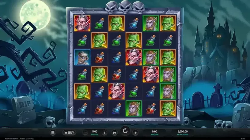 Horror Hotel slot screenshot 1