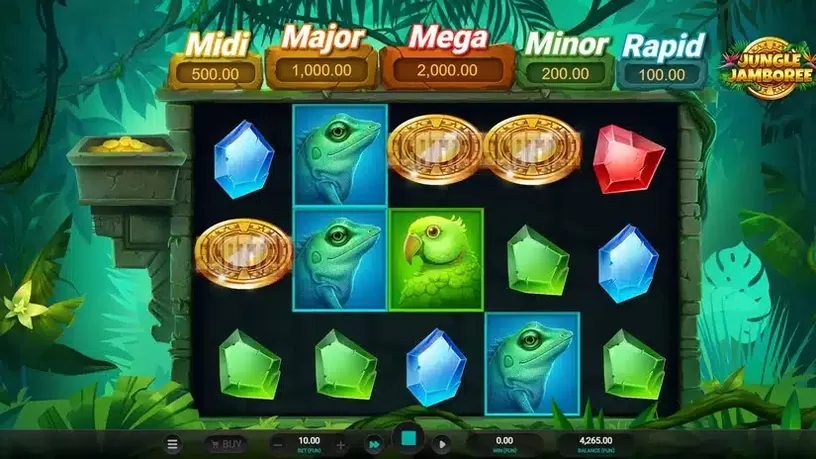 Jungle Jamboree slot screenshot 3