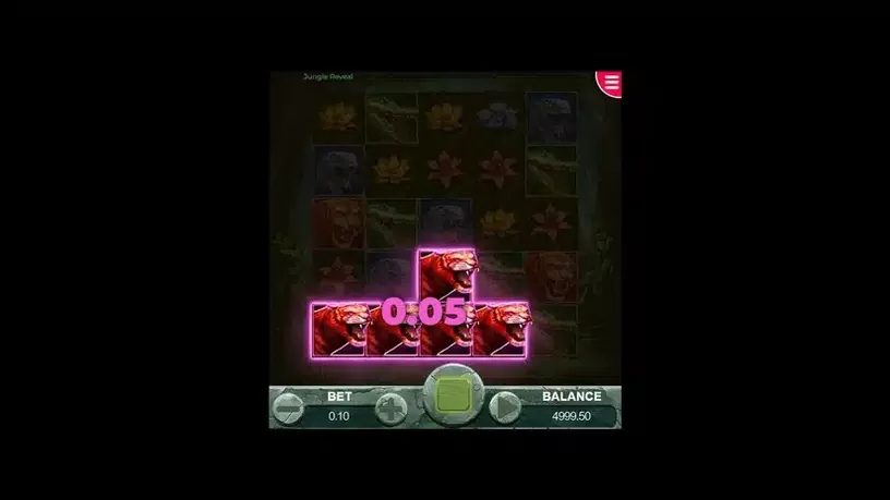 Jungle Reveal slot screenshot 2