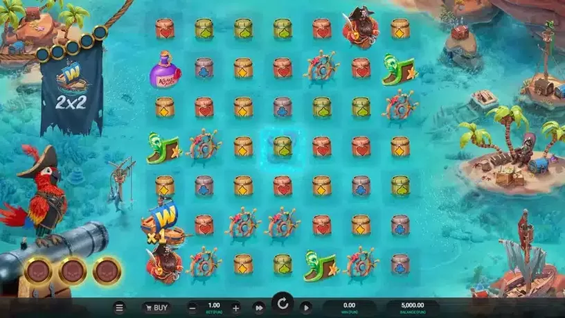 Kraken’s Cove slot screenshot 1