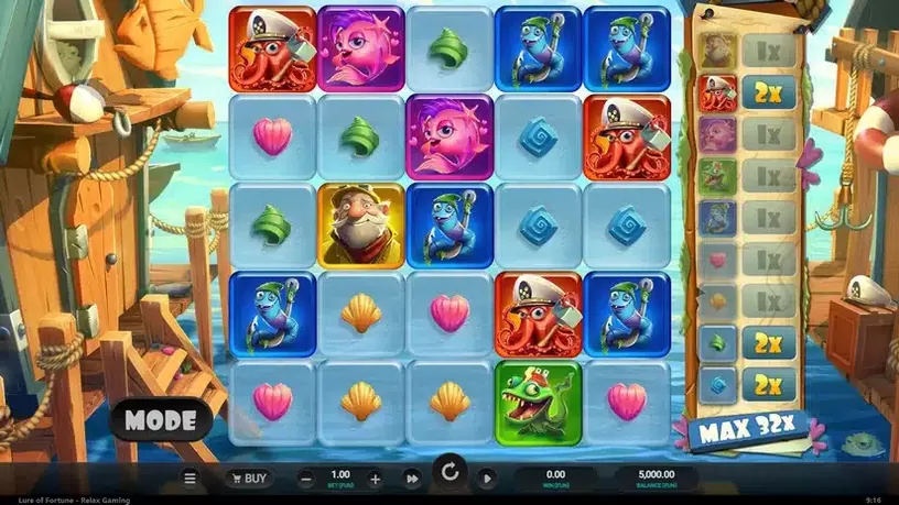 Lure of Fortune slot screenshot 1