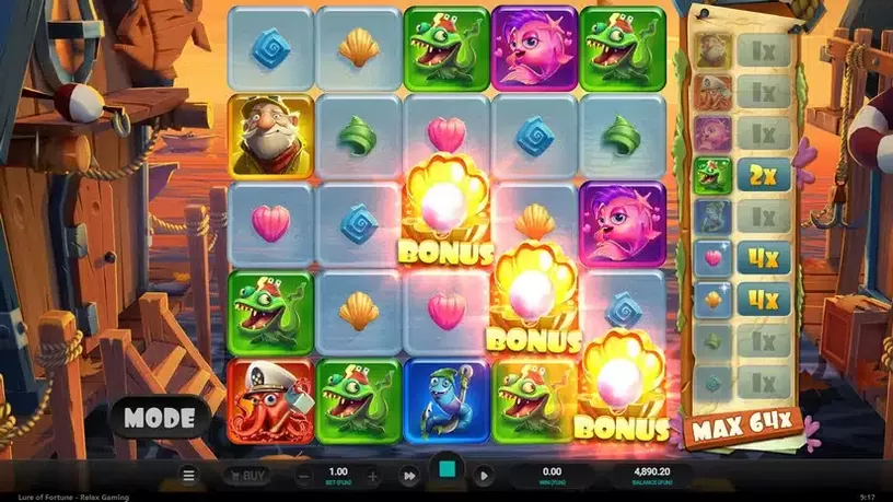 Lure of Fortune slot screenshot 3