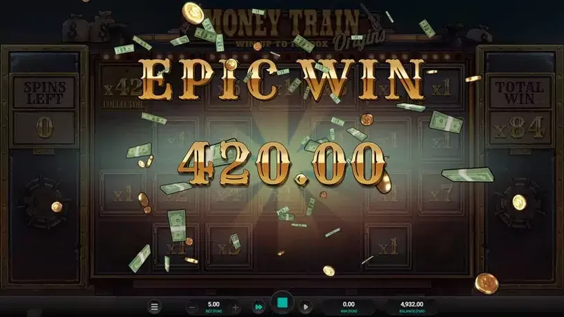 Money Train Origins Dream Drop slot screenshot 6