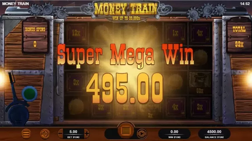 Money Train slot screenshot 5