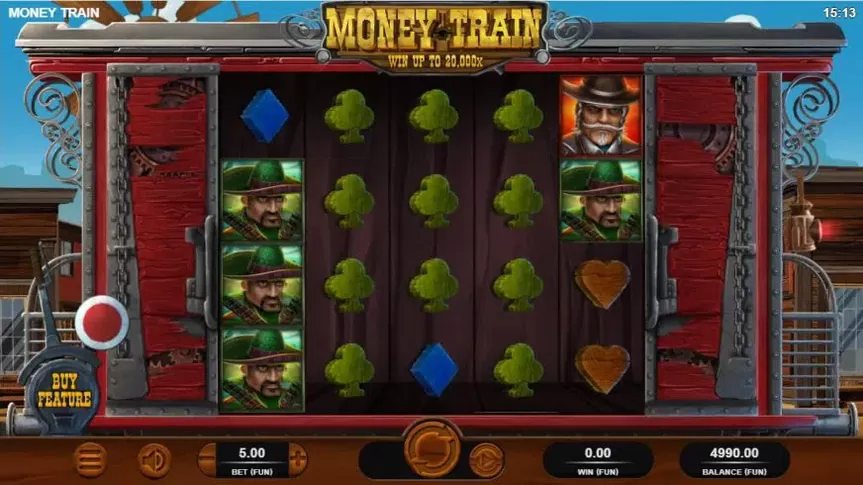 Money Train slot screenshot 1