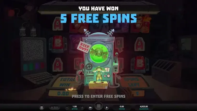 Monkeys Go Wild slot screenshot 2