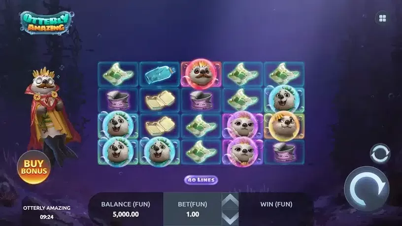 Otterly Amazing slot screenshot 1