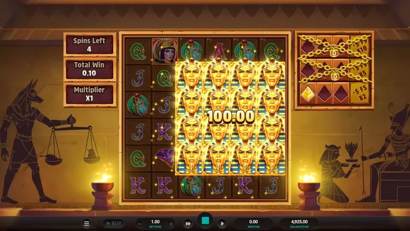 Pharaoh’s Last Wish slot screenshot 4